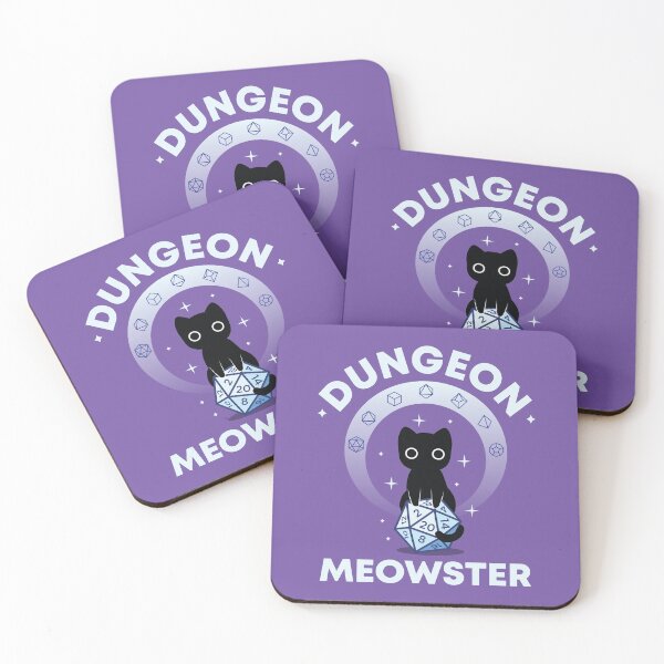 Item preview, Dungeon Meowster Dice designed and sold by MagicCatSmudge.