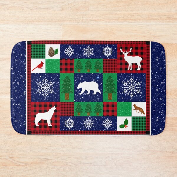 Item preview, Christmas Wilderness Winter Quilt designed and sold by SSSowers.