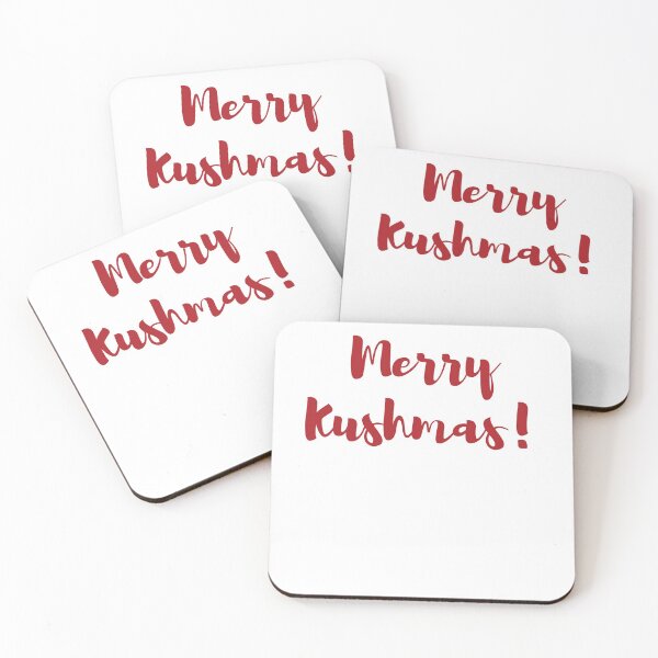 Item preview, merry Kushmas - Red designed and sold by smokelikeagirl.