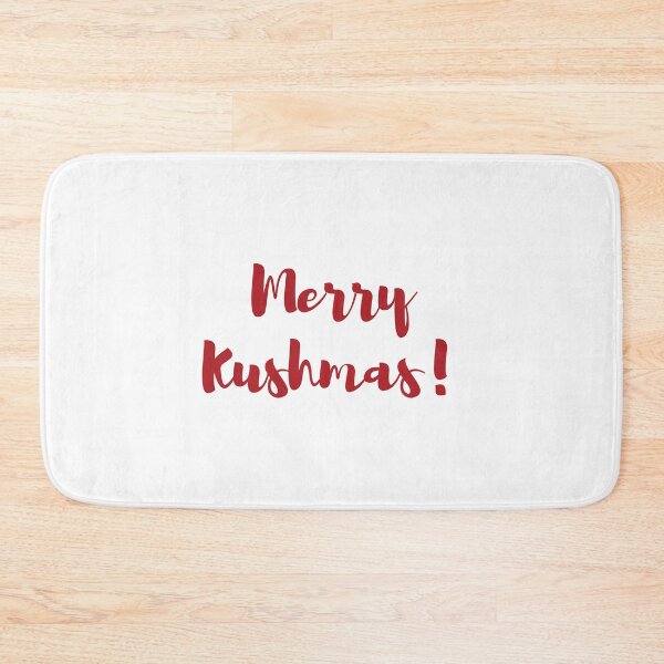 Item preview, merry Kushmas - Red designed and sold by smokelikeagirl.