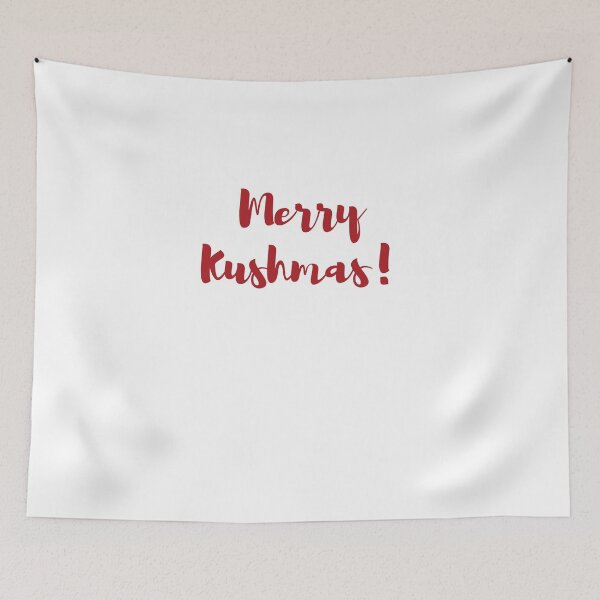 Item preview, merry Kushmas - Red designed and sold by smokelikeagirl.