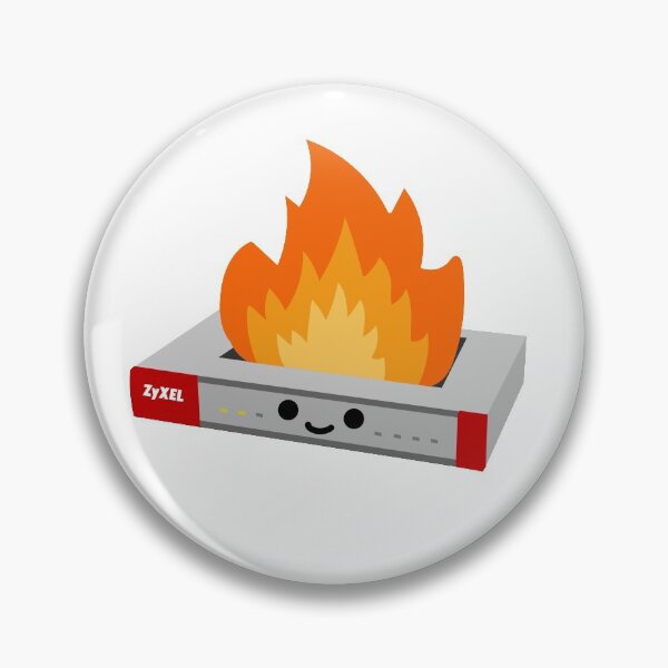 Item preview, ZyXEL on Fire designed and sold by kalebcutsinger.