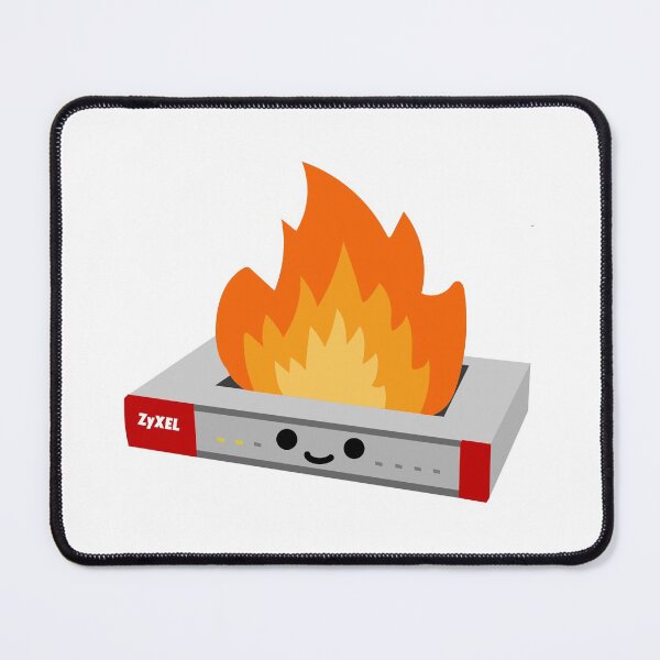 Item preview, ZyXEL on Fire designed and sold by kalebcutsinger.