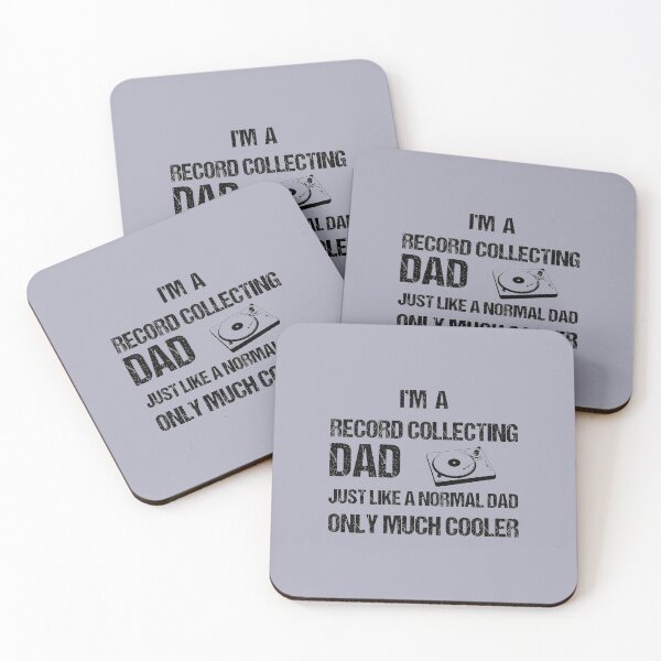 Item preview, Record collecting dad, gift idea for dad designed and sold by Beinfashion.