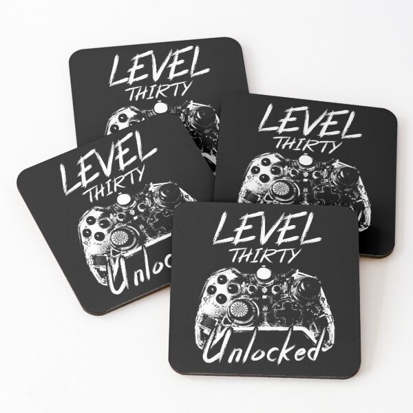 Item preview, 30 Years Old Gamer 30th Birthday Level 30 Unlocked  designed and sold by TranscendFlow.