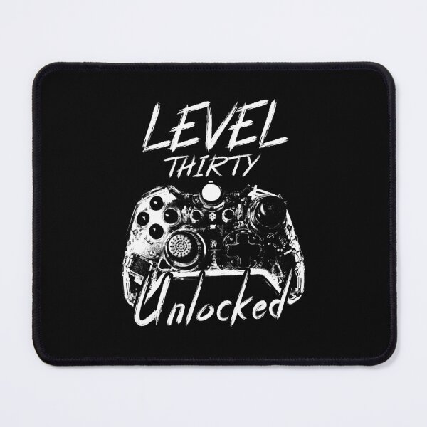 Item preview, 30 Years Old Gamer 30th Birthday Level 30 Unlocked designed and sold by TranscendFlow.