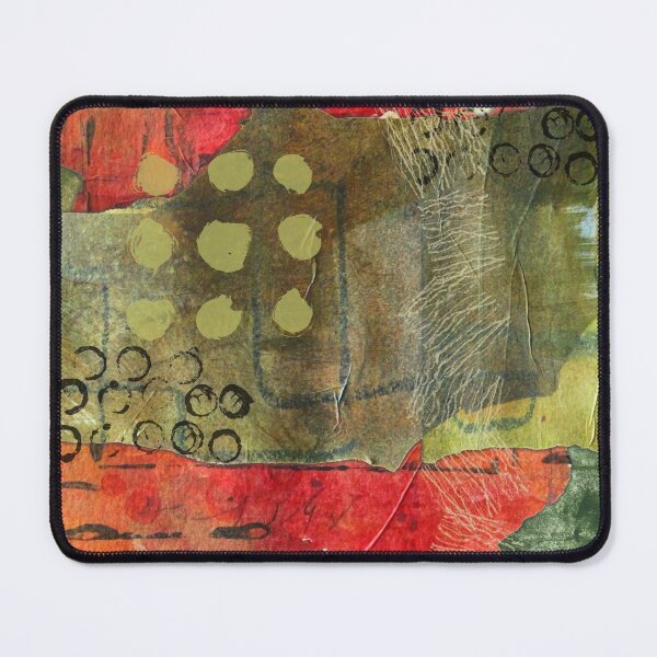 Item preview, Green Abstract Collage Art designed and sold by NancyMerkle.