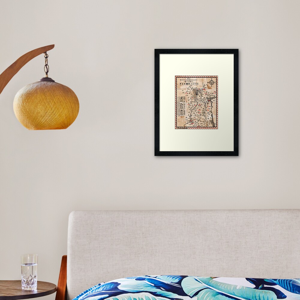 Item preview, Framed Art Print designed and sold by WildWastelands.