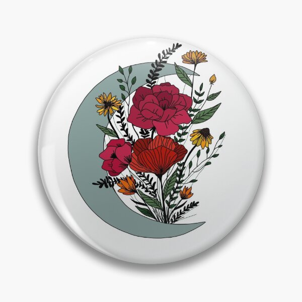 Item preview, Floral Moon designed and sold by Neminem363.
