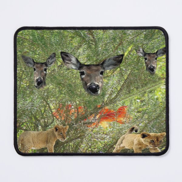 Item preview, Deer & Lion Cubs designed and sold by kristalcurt.