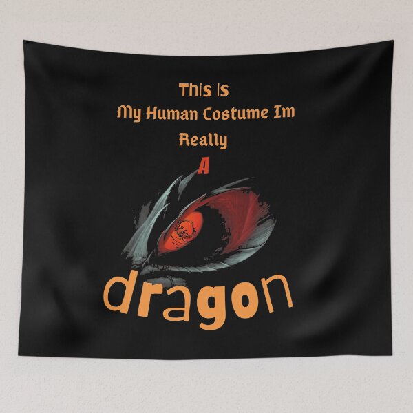 Item preview, Human Costume Im really a Dragon Halloween Essential T-Shirt designed and sold by harry mac.