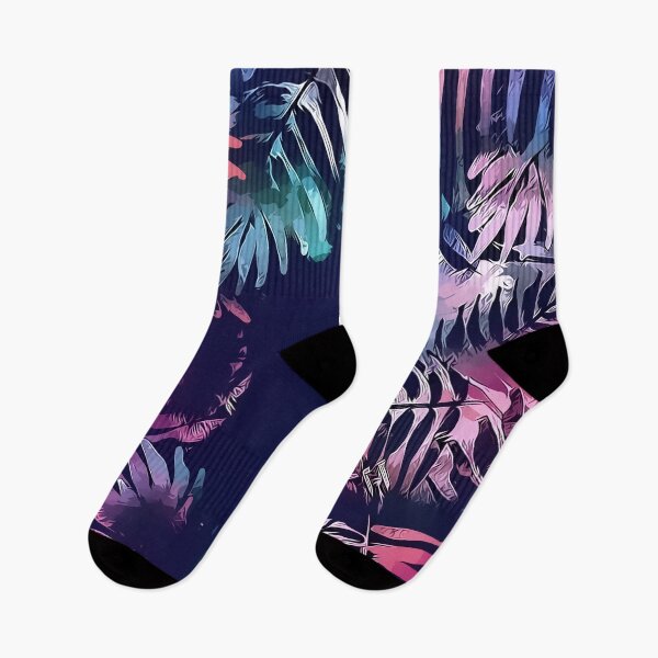 Item preview, Vaporwave Fern Fronds designed and sold by Cosix.