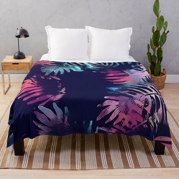 Item preview, Vaporwave Fern Fronds designed and sold by Cosix.