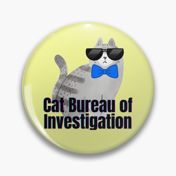 Item preview, CBI - Cat Bureau of Investigation  designed and sold by China Decoded.