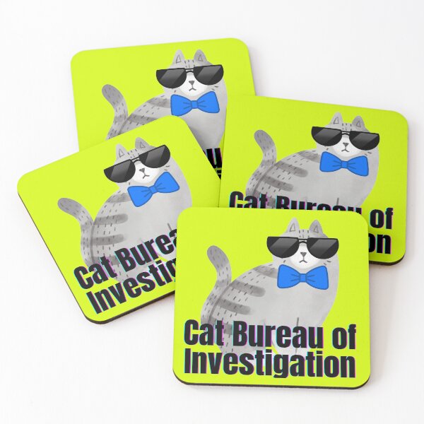 Item preview, CBI - Cat Bureau of Investigation  designed and sold by China Decoded.