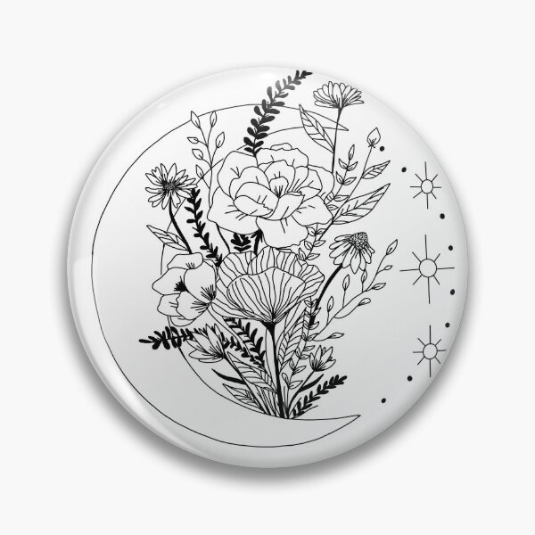 Item preview, Floral Moon designed and sold by Neminem363.