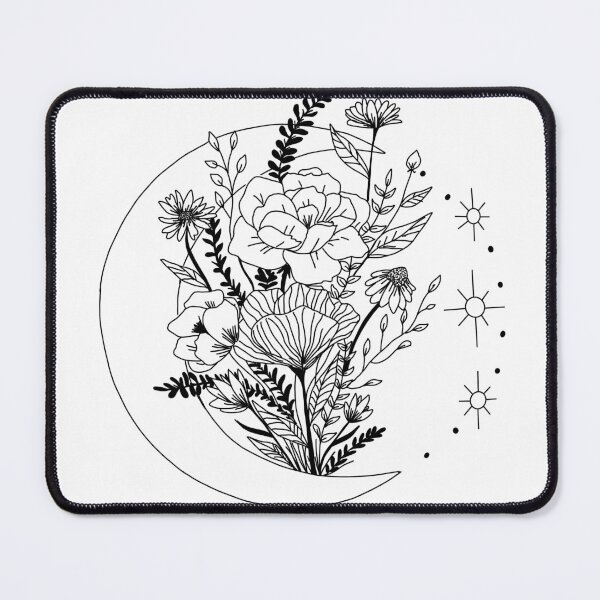 Item preview, Floral Moon designed and sold by Neminem363.