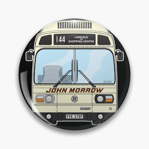 Item preview, Leyland national John Morrow Bus Clydebank Retro 90s 80s designed and sold by BFXIII.