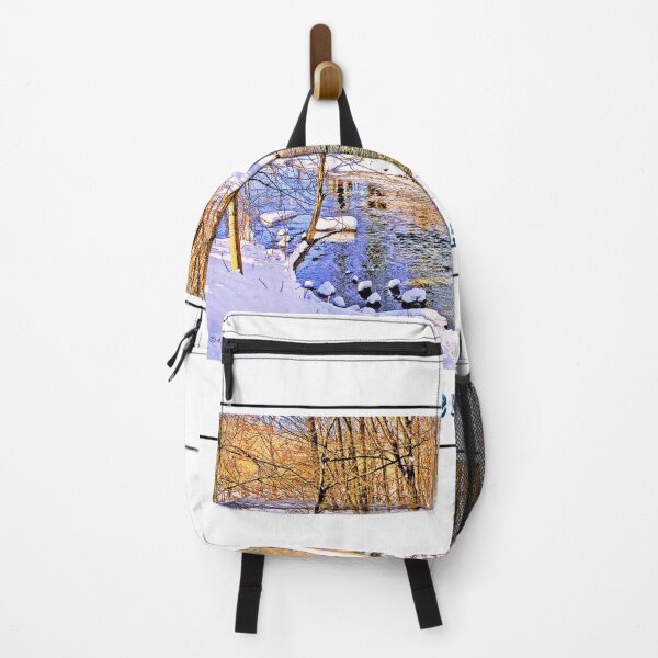 Item preview, Winter in America, Snow-covered Stream Banks designed and sold by AMacGPhilly.