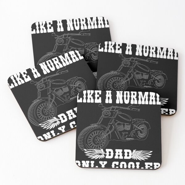 Item preview,  Biker Dad Like a Normal Dad Only Cooler Motorcycle Biker -Motorcycle Lovers designed and sold by ANAS    HO.