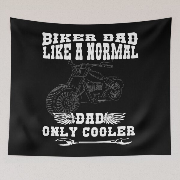 Item preview,  Biker Dad Like a Normal Dad Only Cooler Motorcycle Biker -Motorcycle Lovers designed and sold by ANAS    HO.