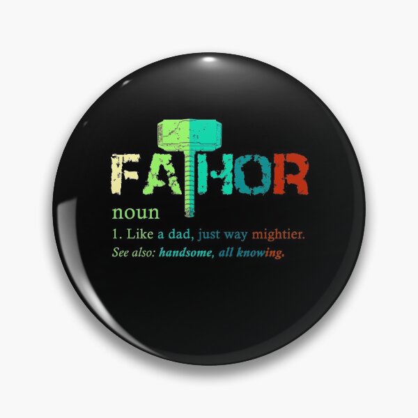 Item preview, Fathor Like Dad Just Way Mightier Hero designed and sold by TranscendFlow.