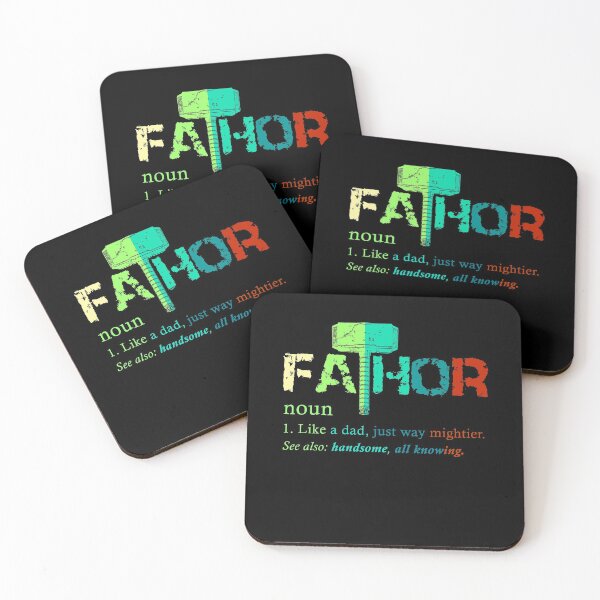 Item preview, Fathor Like Dad Just Way Mightier Hero designed and sold by TranscendFlow.