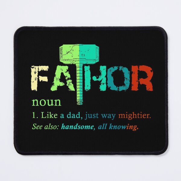 Item preview, Fathor Like Dad Just Way Mightier Hero designed and sold by TranscendFlow.