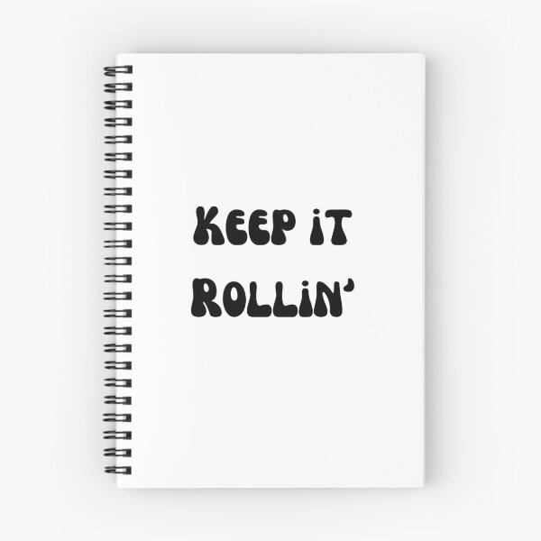 Item preview, keep it rollin' Black Text designed and sold by smokelikeagirl.