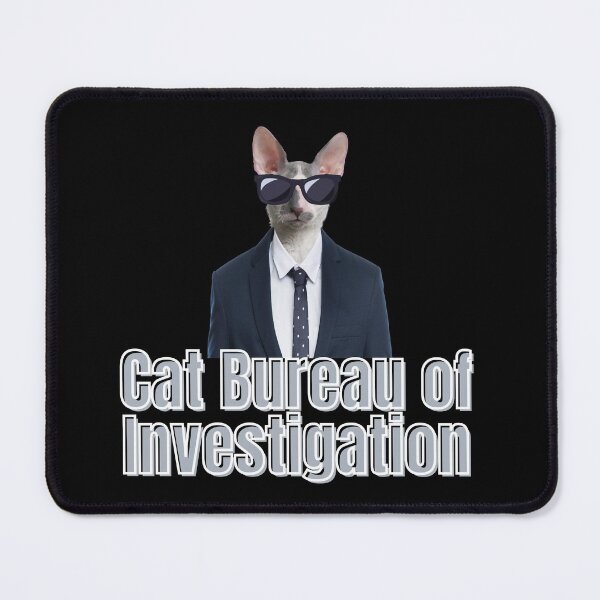 Item preview, Open Up CBI - Cat Bureau of Investigation designed and sold by China Net Lingo.