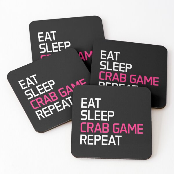 Item preview, Crab Game Eat Sleep Crab Game Repeat designed and sold by Go-Fun.