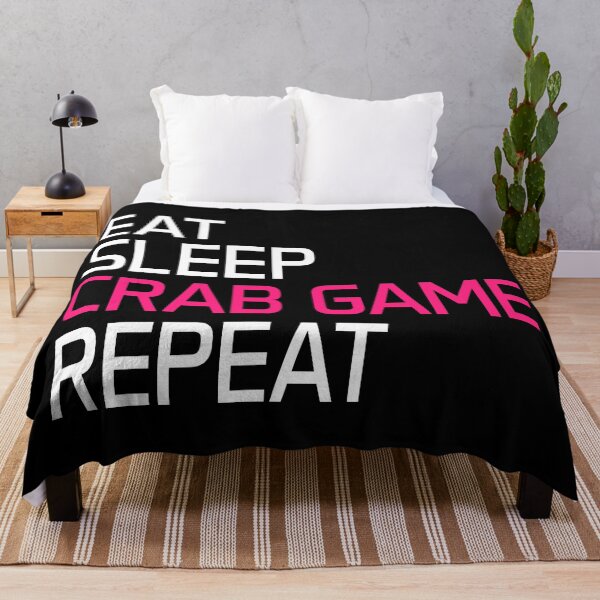Item preview, Crab Game Eat Sleep Crab Game Repeat designed and sold by Go-Fun.