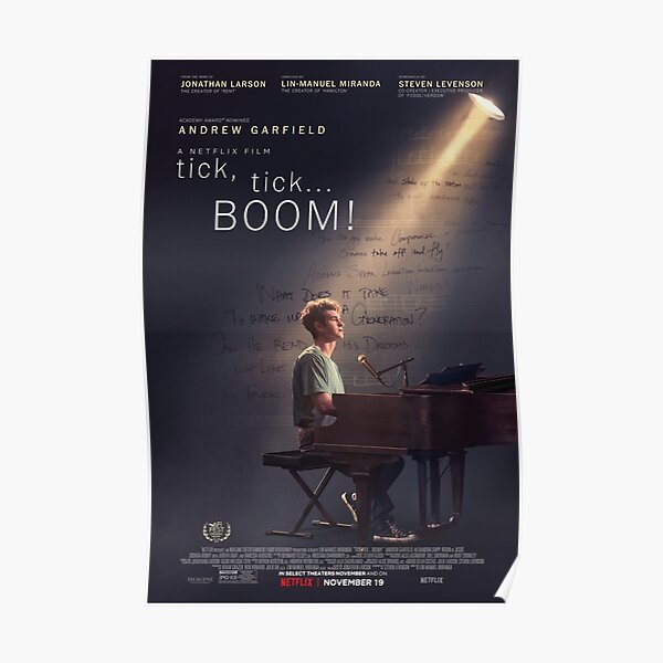tick, tick... BOOM! #1 Poster