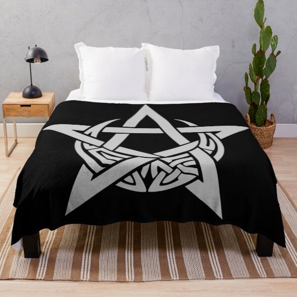 Item preview, Black Celtic Pentacle | Pentagram | Celtic Moon designed and sold by Depic Spirit.