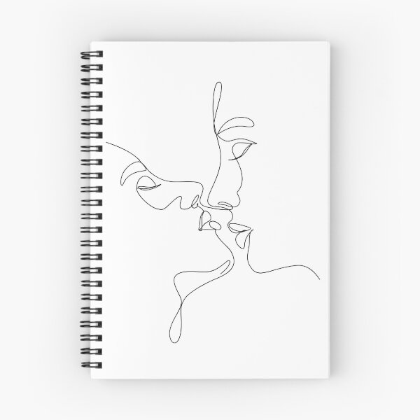 Item preview, Lgbt Couple One Line Art designed and sold by Tinteria.