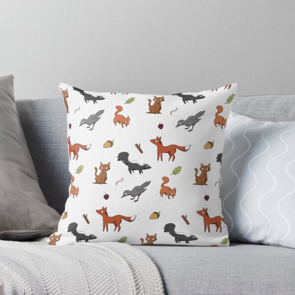 Item preview, Woodland Animal Print (coloured) designed and sold by ruswatkins.