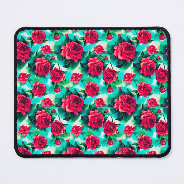 Item preview, Pink roses trendy watercolor painted art pattern designed and sold by cutecrazytshirt.