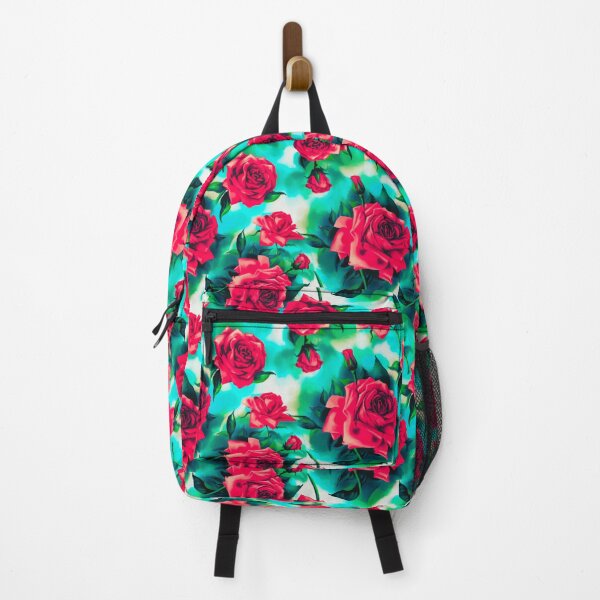 Item preview, Pink roses trendy watercolor painted art pattern designed and sold by cutecrazytshirt.
