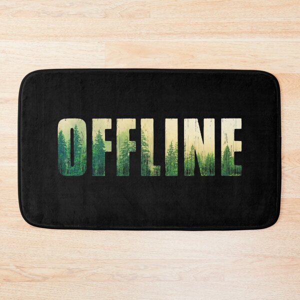 Item preview, Offline Pine Trees Outdoors Minimalist designed and sold by TranscendFlow.