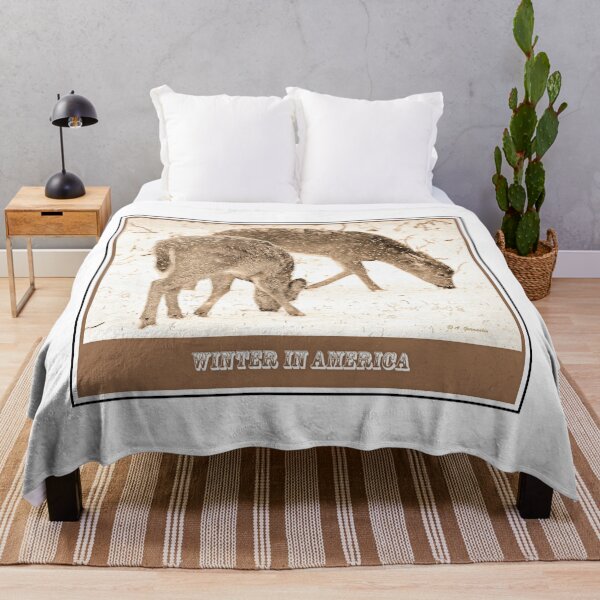 Item preview, White-tailed Deer, Doe, Snowstorm designed and sold by AMacGPhilly.