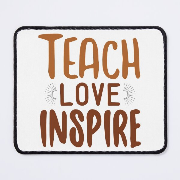 Item preview, Teach Love Inspire - Trendy Back To School Design For Students and Teachers designed and sold by Prince - Bestseller ★★★★★.