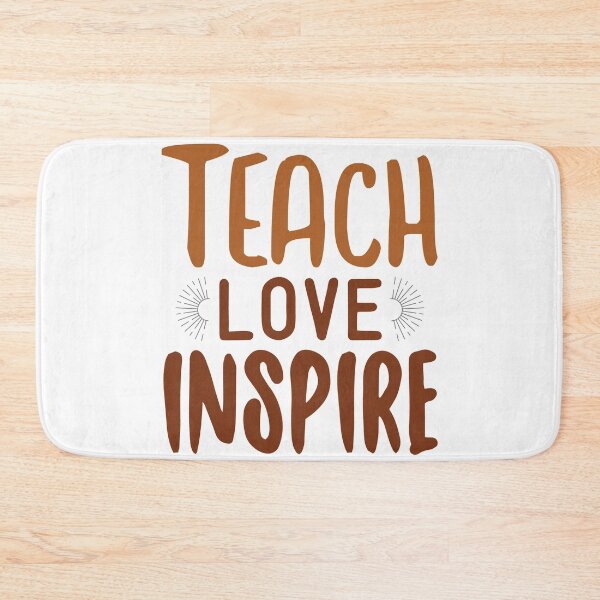 Aperçu de l'œuvre Teach Love Inspire - Design tendance pour la rentrée des classes pour les étudiants et les enseignants créée et vendue par Prince - Bestseller ★★★★★.