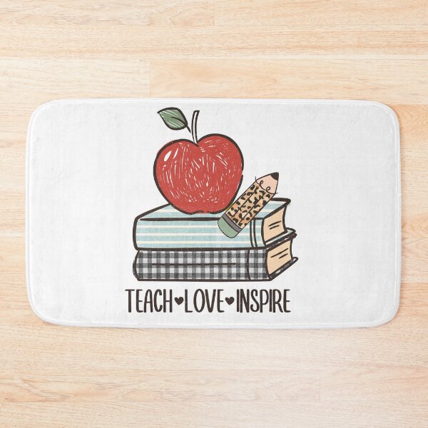 Aperçu de l'œuvre Teach Love Inspire - Design tendance pour la rentrée des classes pour les étudiants et les enseignants créée et vendue par Prince - Bestseller ★★★★★.