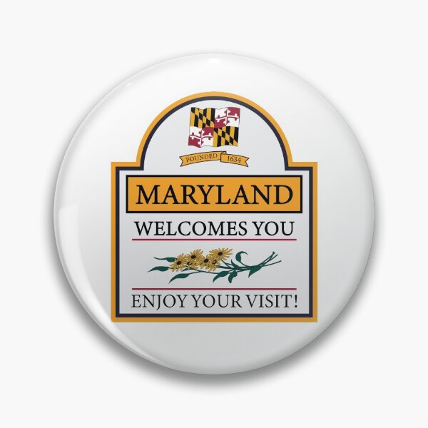 Item preview, Welcome to Maryland road sign designed and sold by portokalis.