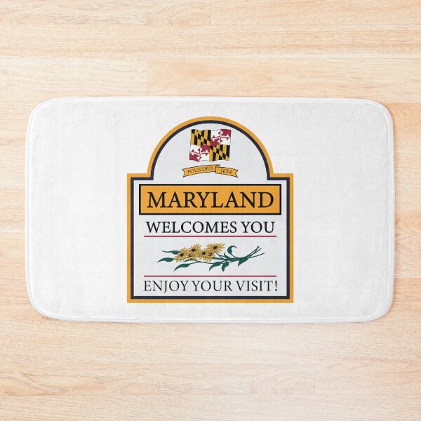 Item preview, Welcome to Maryland road sign designed and sold by portokalis.