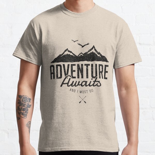 ADVENTURE AWAITS Classic T-Shirt