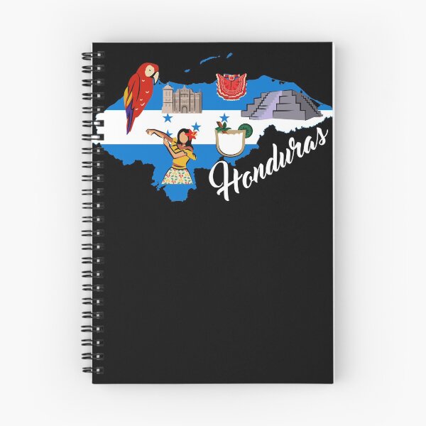 Item preview, Honduras Map | Catrachos Parrot Honduras travel designed and sold by footlak7.