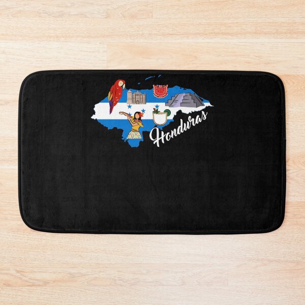 Item preview, Honduras Map | Catrachos Parrot Honduras travel designed and sold by footlak7.