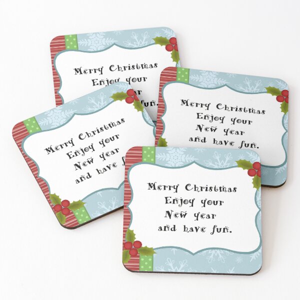 Item preview, Merry Christmas Messages designed and sold by painttime.