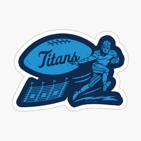 FANMATS 61139 Tennessee Titans 12 Count Mini Decal Sticker Pack